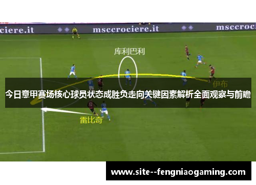 今日意甲赛场核心球员状态成胜负走向关键因素解析全面观察与前瞻 今日意甲赛场核心球员状态成胜负走向关键因素解析全面观察与前瞻