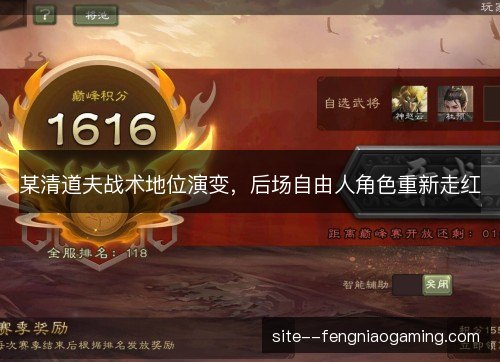 某清道夫战术地位演变，后场自由人角色重新走红